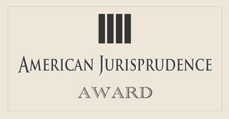 American Jurisprudence Award - Wasatch Defense Lawyers 