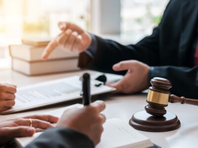 Criminal defense attorney meeting privately with a client in Salt Lake City