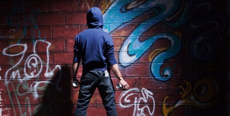 Tagging a wall - Criminal Mischief Defense Lawyer in Utah - Wasatch Defense Lawyers