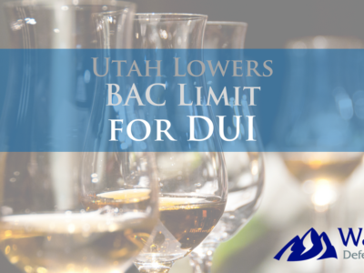 Utah Lowers BAC Limit for DUI