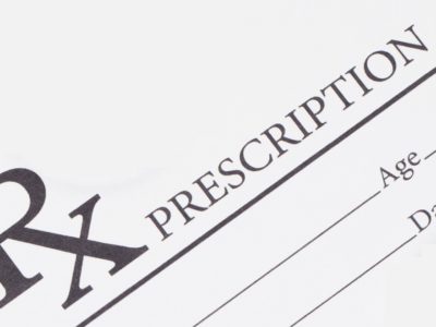 Prescription label - Utah prescription fraud lawyers