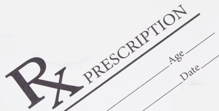 Prescription label - Utah prescription fraud lawyers